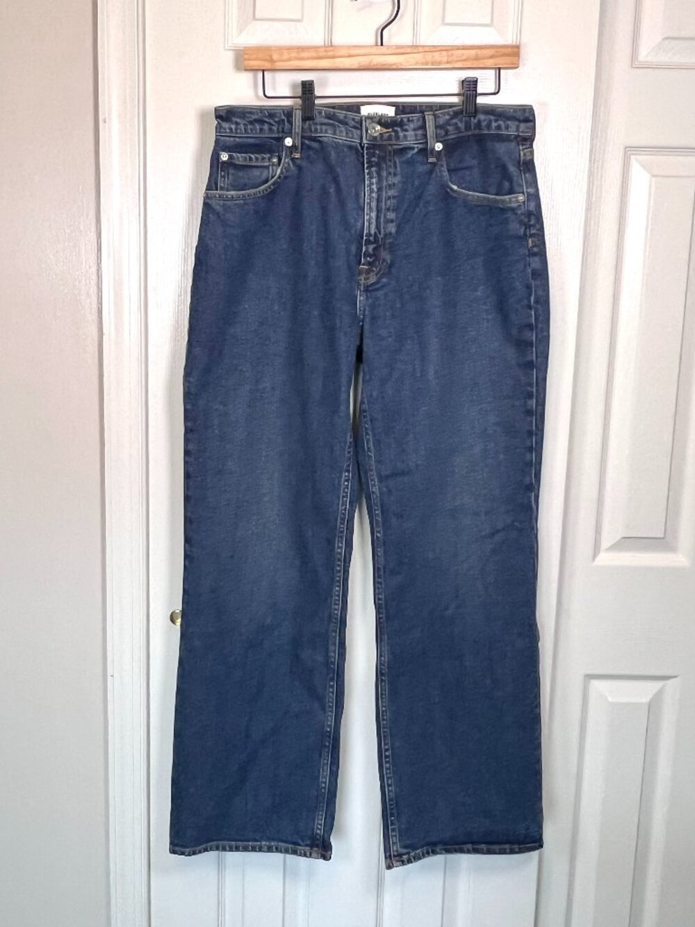 The 90's Forever Jean Dark Indigo Size 31 NWT